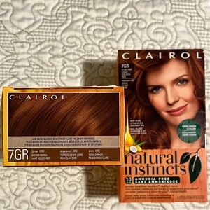 Clairol Natural Instincts - 7GR Golden Sienna Light Golden Red Hair Color